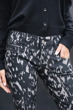 Femme Freeman T. Porter Alexa Cropped Metallo
