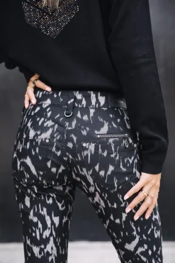 Femme Freeman T. Porter Alexa Cropped Metallo
