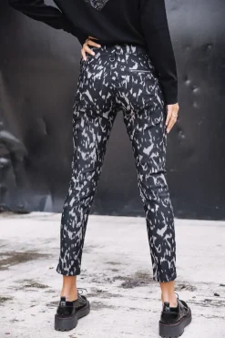 Femme Freeman T. Porter Alexa Cropped Metallo
