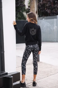 Femme Freeman T. Porter Alexa Cropped Metallo