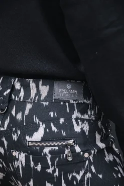 Femme Freeman T. Porter Alexa Cropped Metallo
