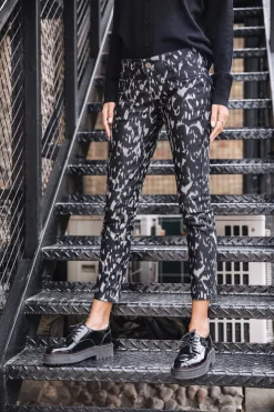 Femme Freeman T. Porter Alexa Cropped Metallo