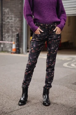 Femme Freeman T. Porter Alexa High Waist Cropped Fiory