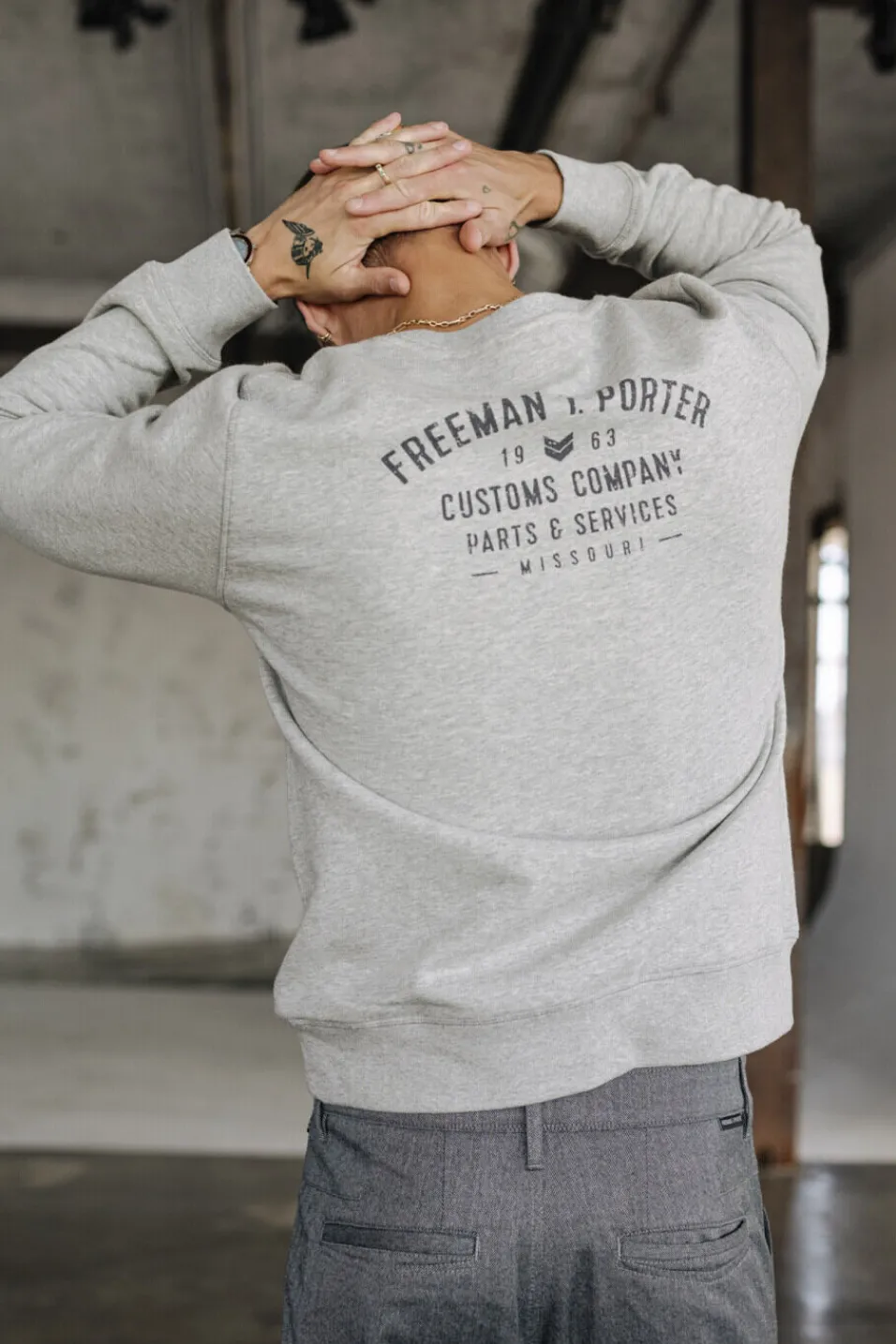 Homme Freeman T. Porter Baton Custom Company