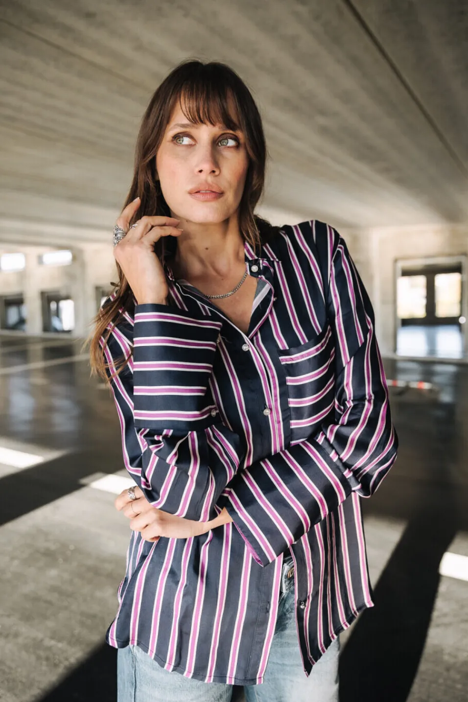 Femme Freeman T. Porter Chestine Stripes