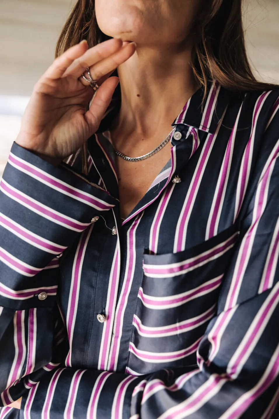 Femme Freeman T. Porter Chestine Stripes