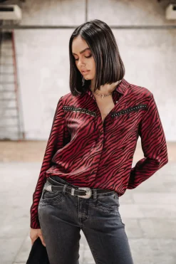 Femme Freeman T. Porter Crizia Red Zebra