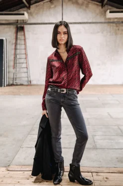 Femme Freeman T. Porter Crizia Red Zebra