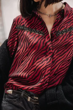 Femme Freeman T. Porter Crizia Red Zebra