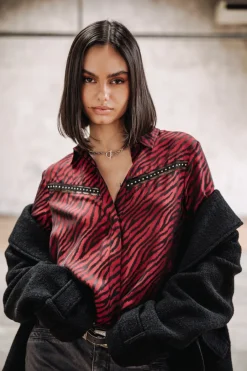 Femme Freeman T. Porter Crizia Red Zebra