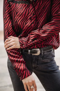 Femme Freeman T. Porter Crizia Red Zebra