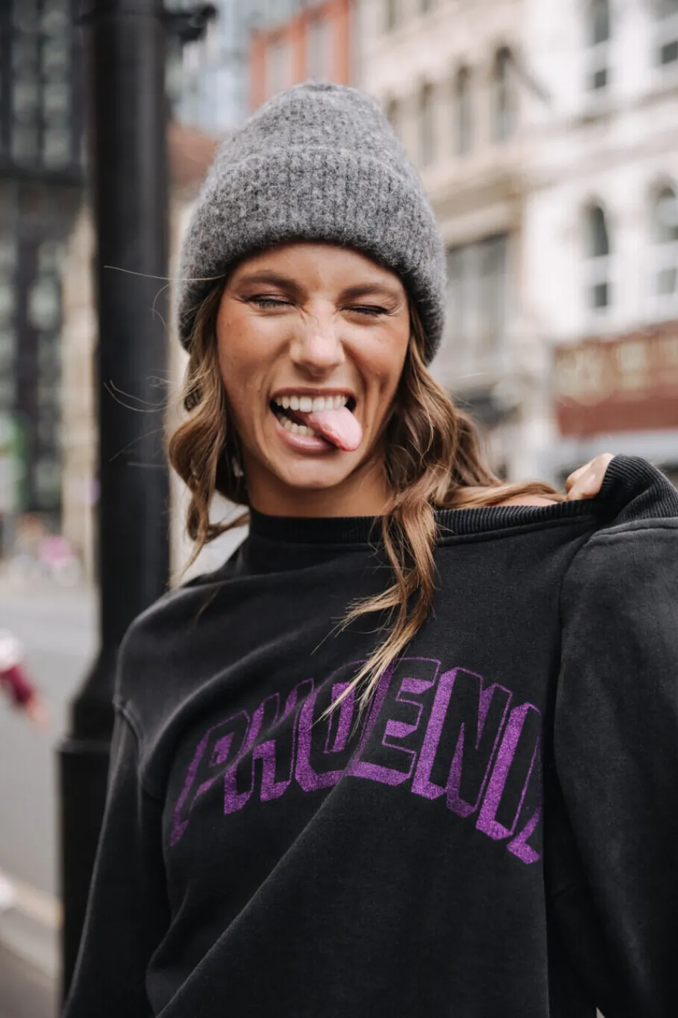Femme Freeman T. Porter Hood Plain