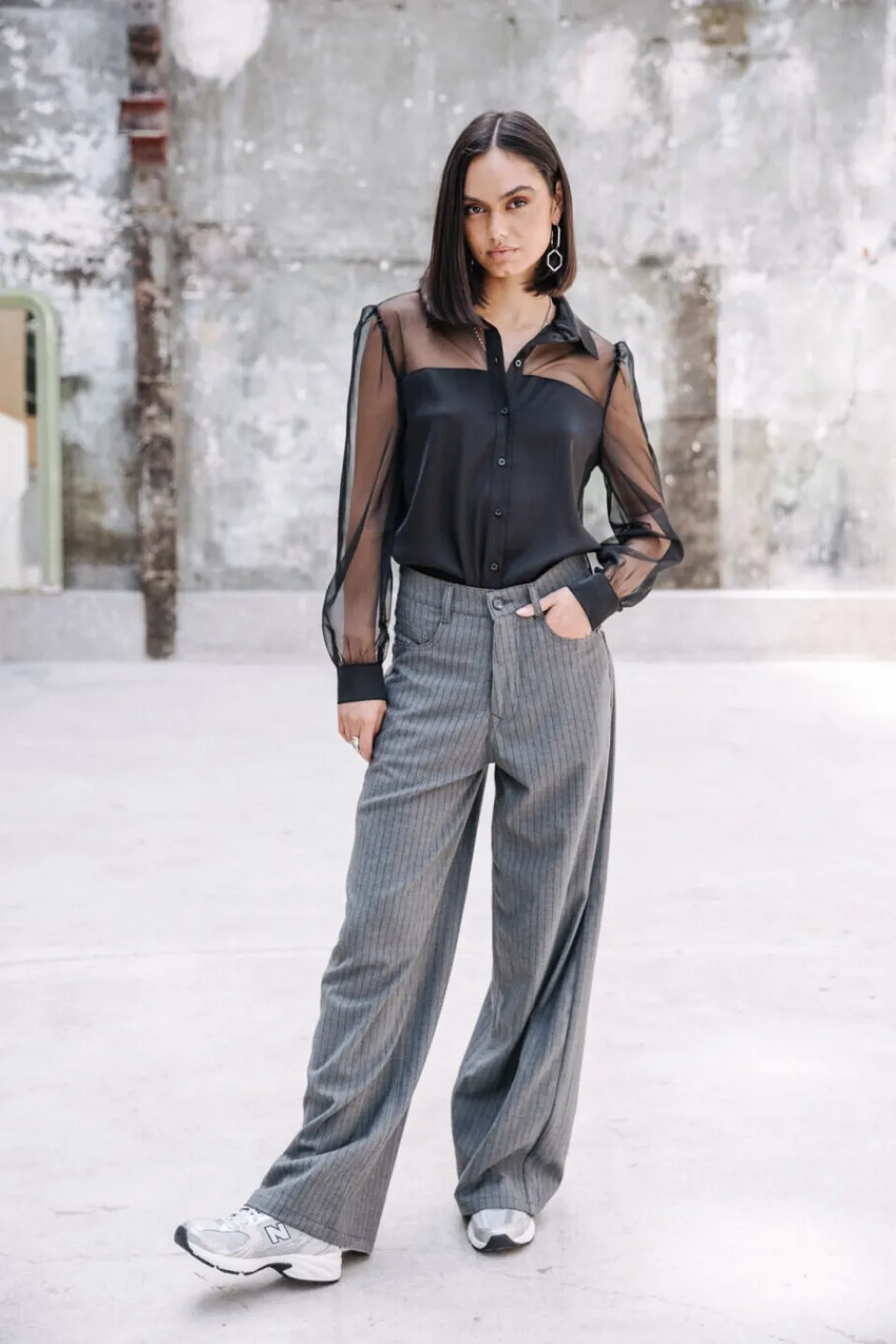 Femme Freeman T. Porter Jane Buren Grey