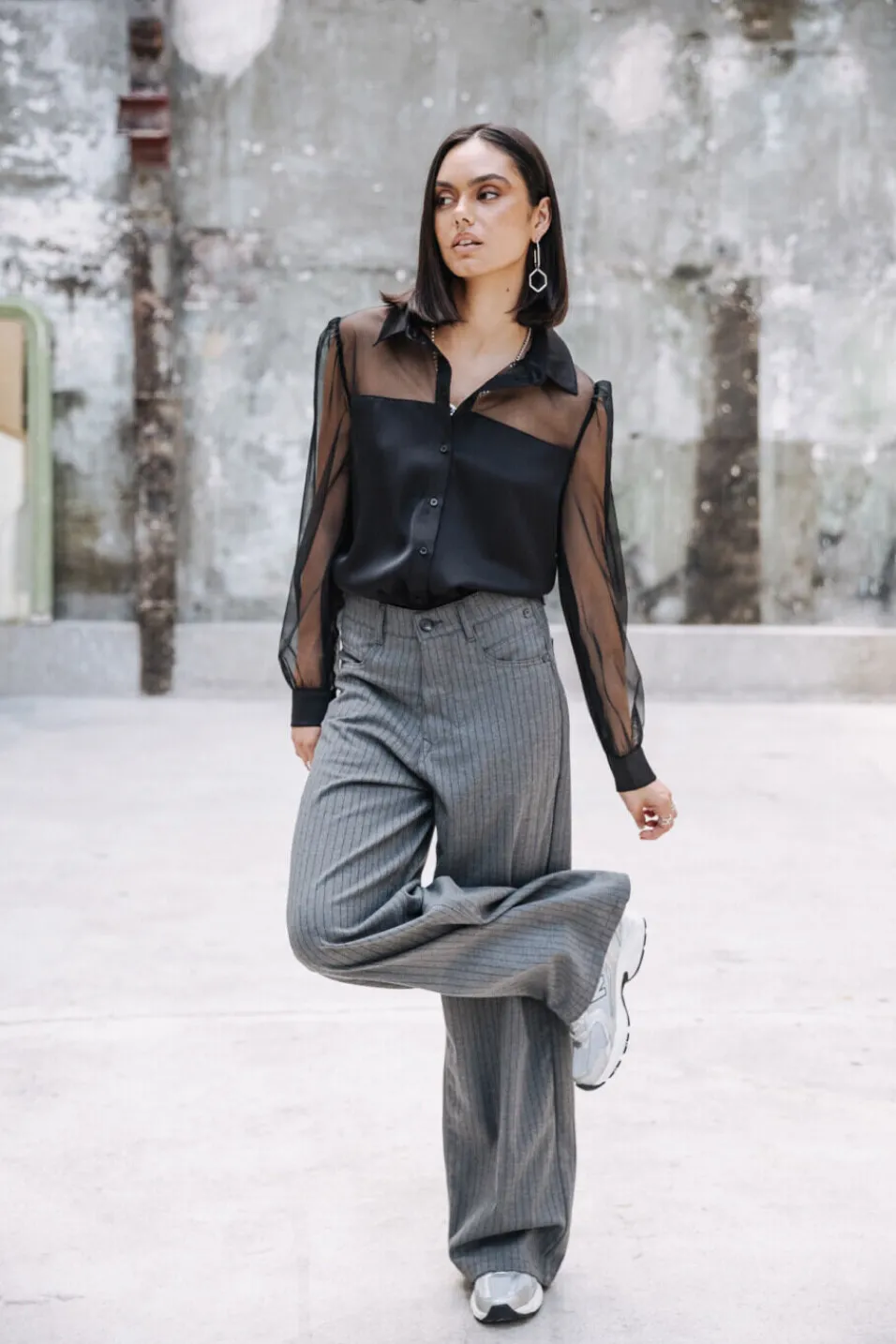 Femme Freeman T. Porter Jane Buren Grey