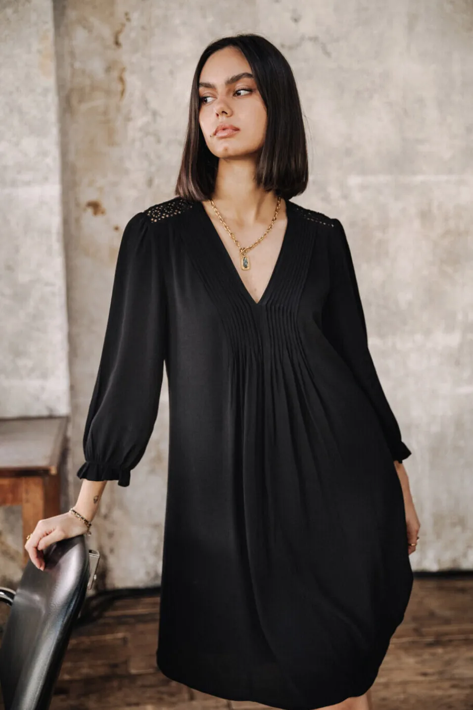 Femme Freeman T. Porter Juna Plain Color