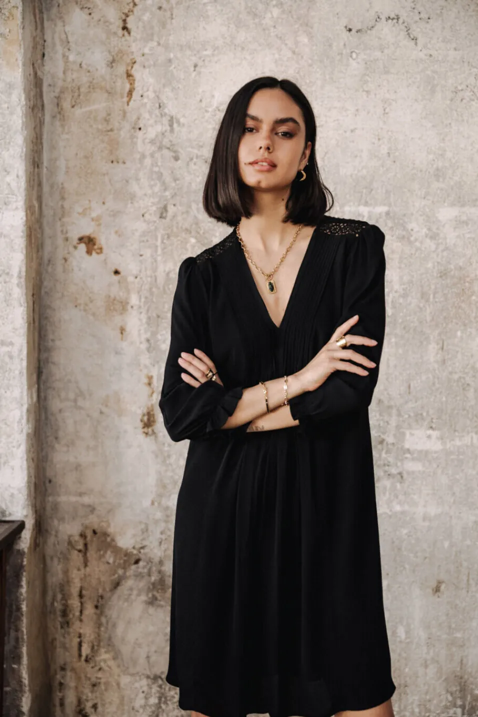 Femme Freeman T. Porter Juna Plain Color