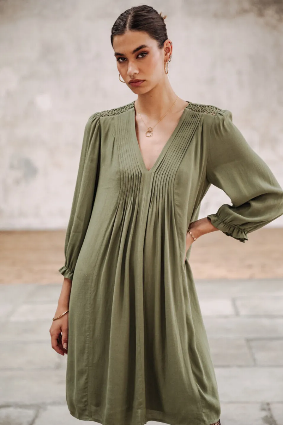 Femme Freeman T. Porter Juna Plain Color