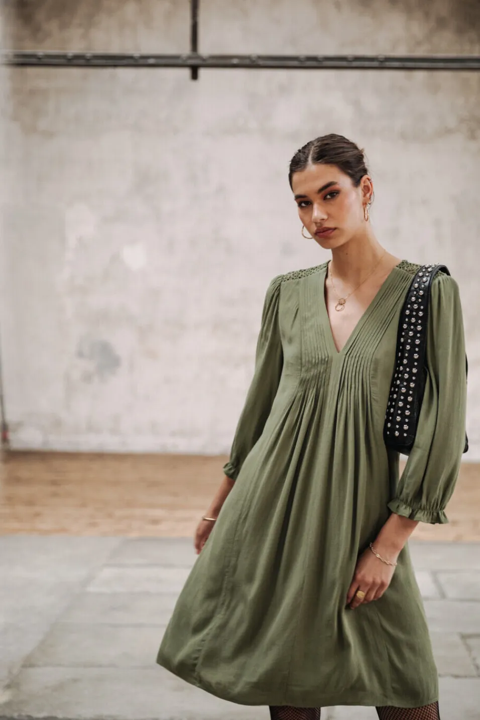 Femme Freeman T. Porter Juna Plain Color