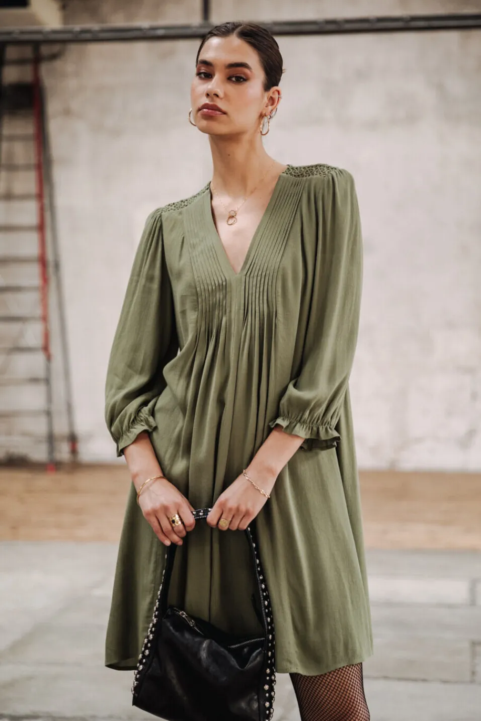 Femme Freeman T. Porter Juna Plain Color