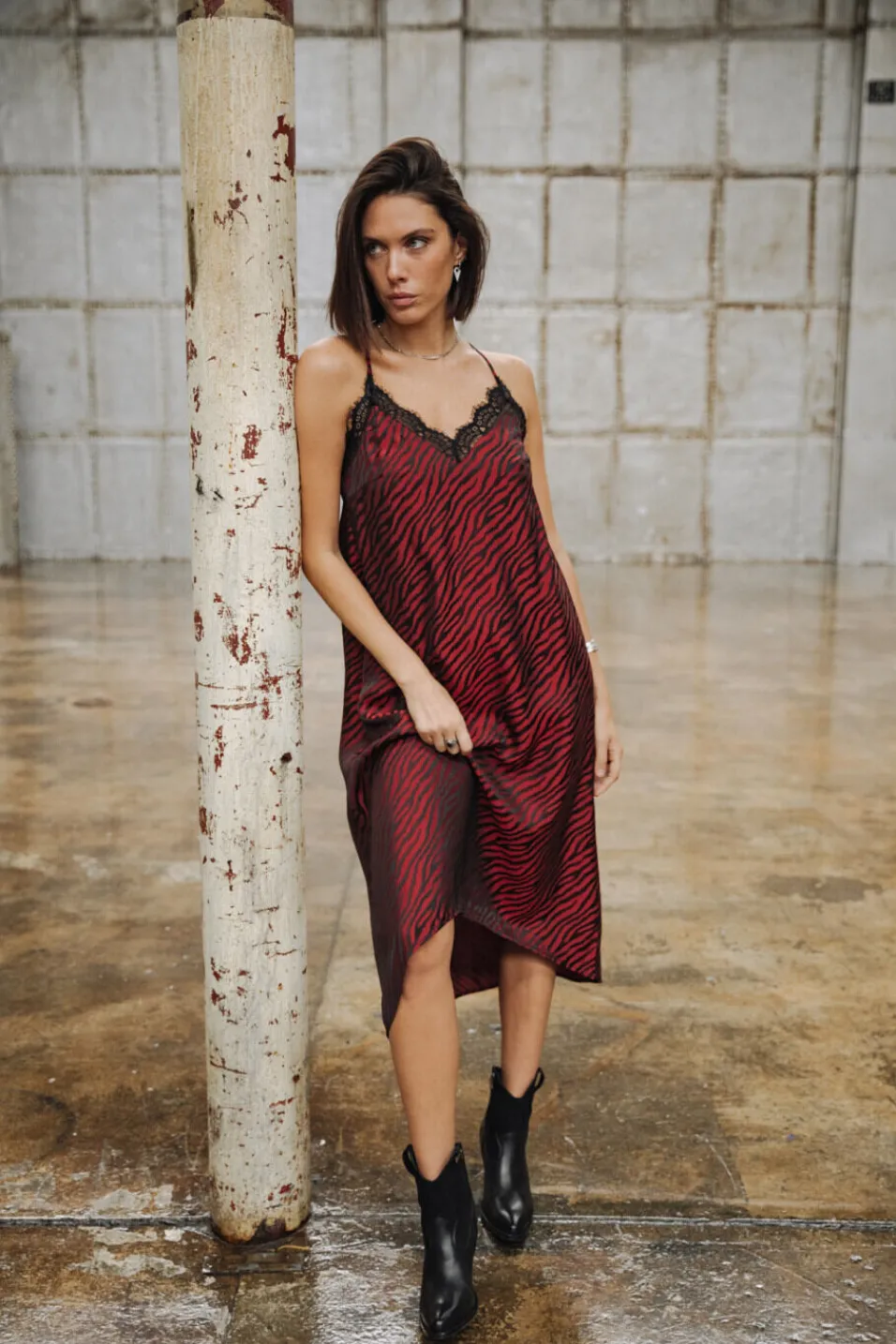 Femme Freeman T. Porter Mia Red Zebra