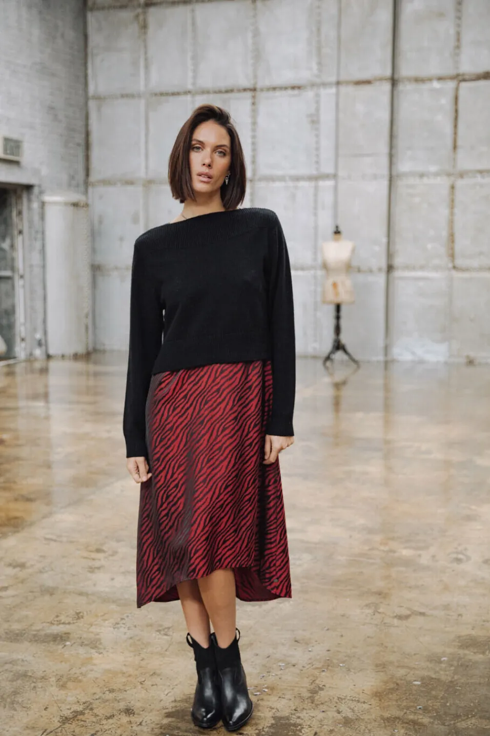 Femme Freeman T. Porter Mia Red Zebra