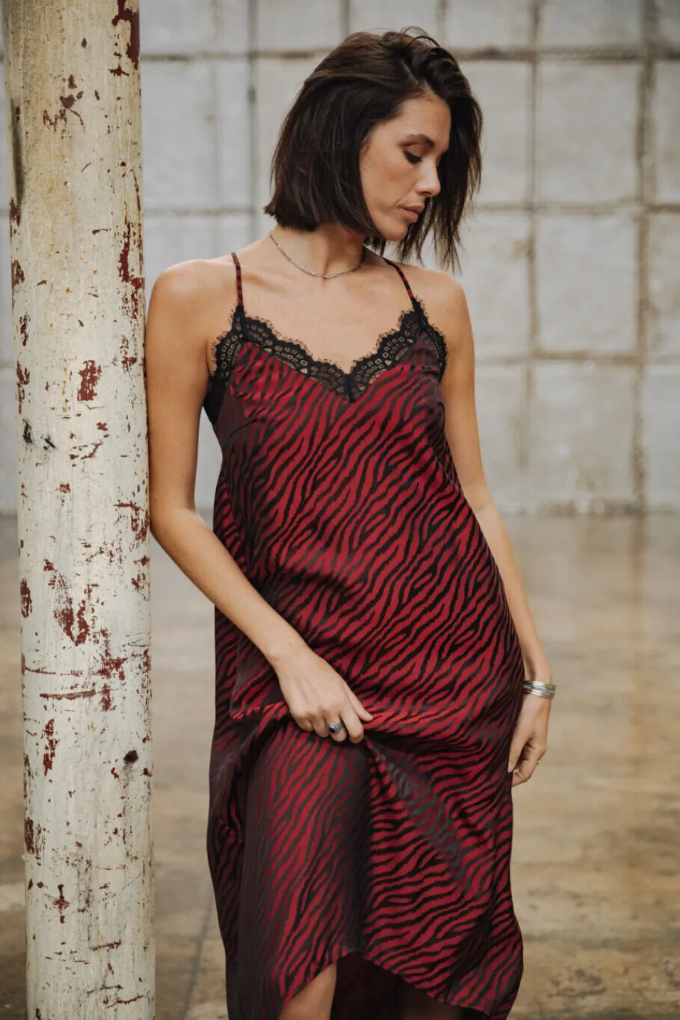 Femme Freeman T. Porter Mia Red Zebra