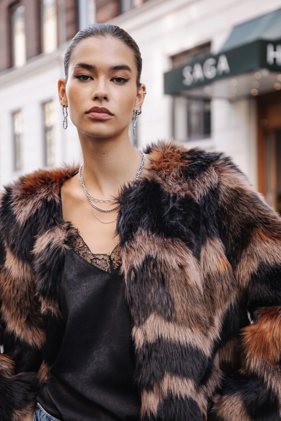 Femme Freeman T. Porter Milani Fur
