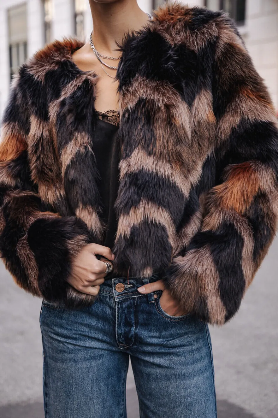 Femme Freeman T. Porter Milani Fur