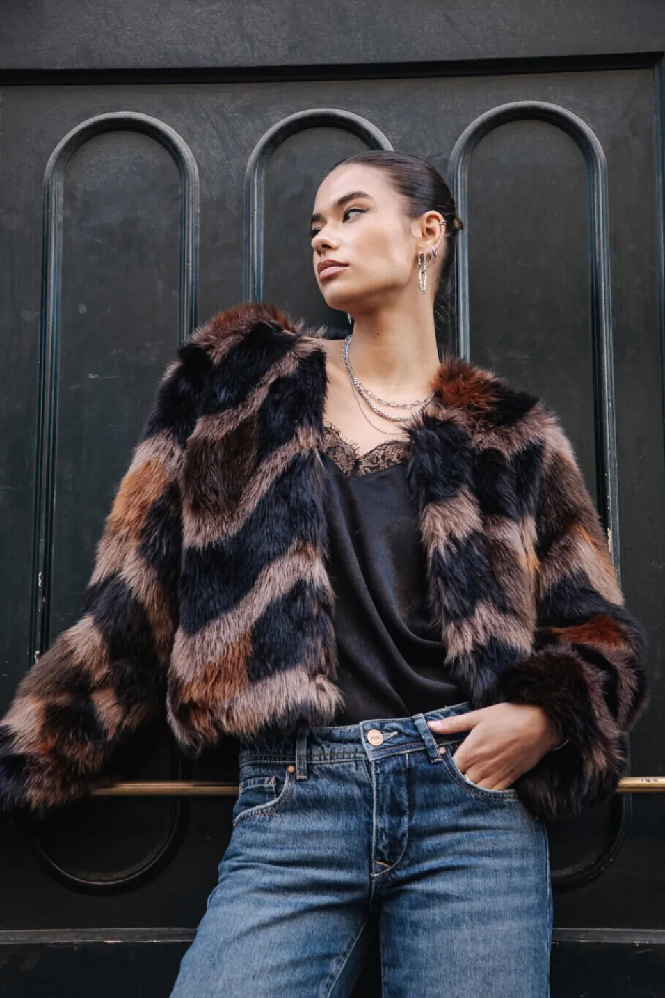 Femme Freeman T. Porter Milani Fur