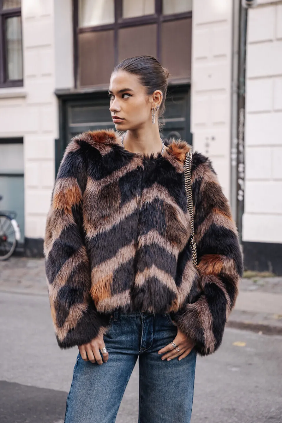 Femme Freeman T. Porter Milani Fur