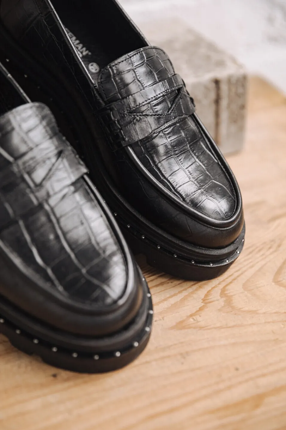 Femme Freeman T. Porter Mokka Croco
