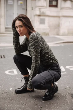 Femme Freeman T. Porter Parina Zebra