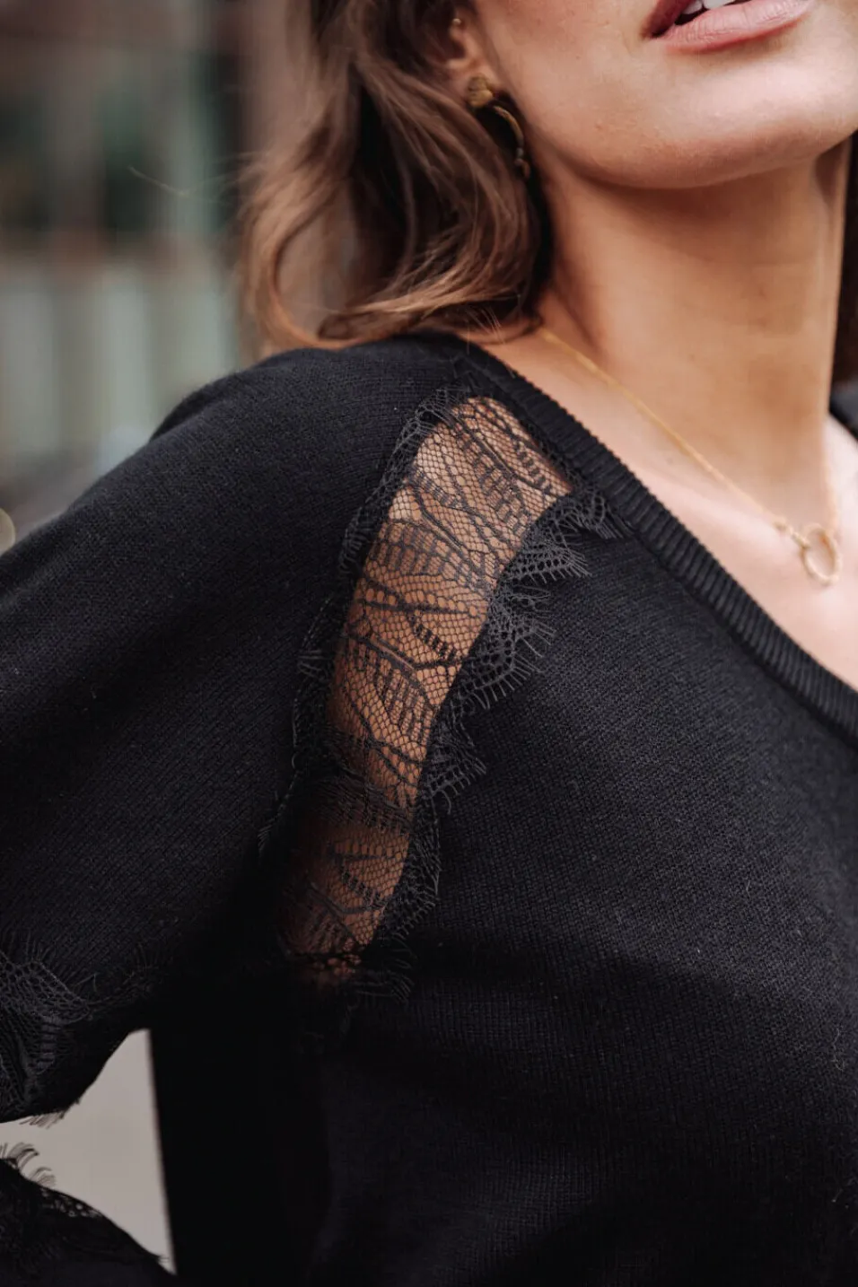 Femme Freeman T. Porter Polka Lace