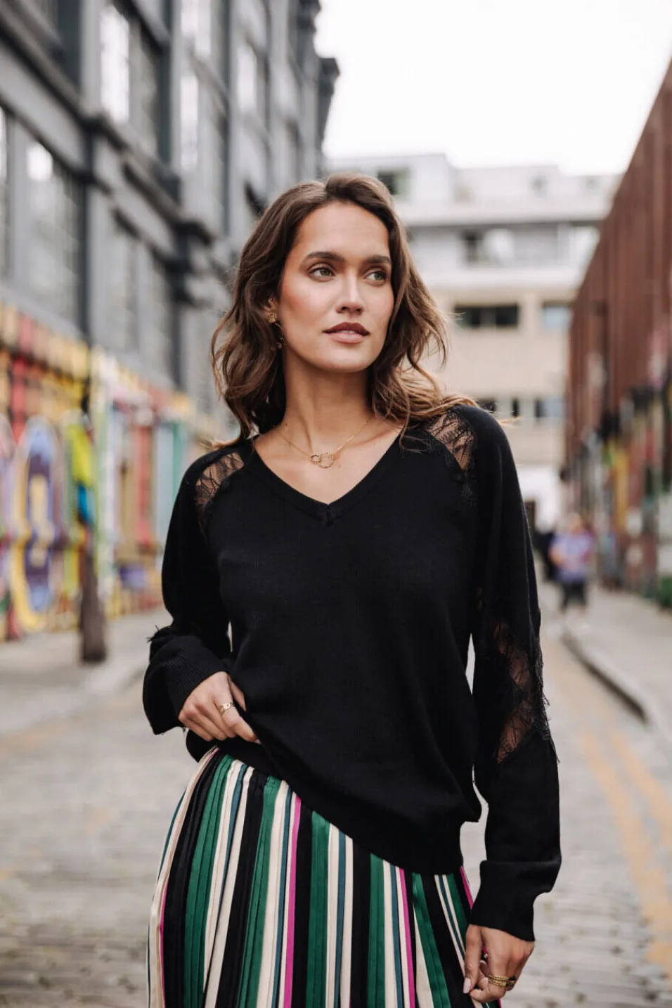 Femme Freeman T. Porter Polka Lace
