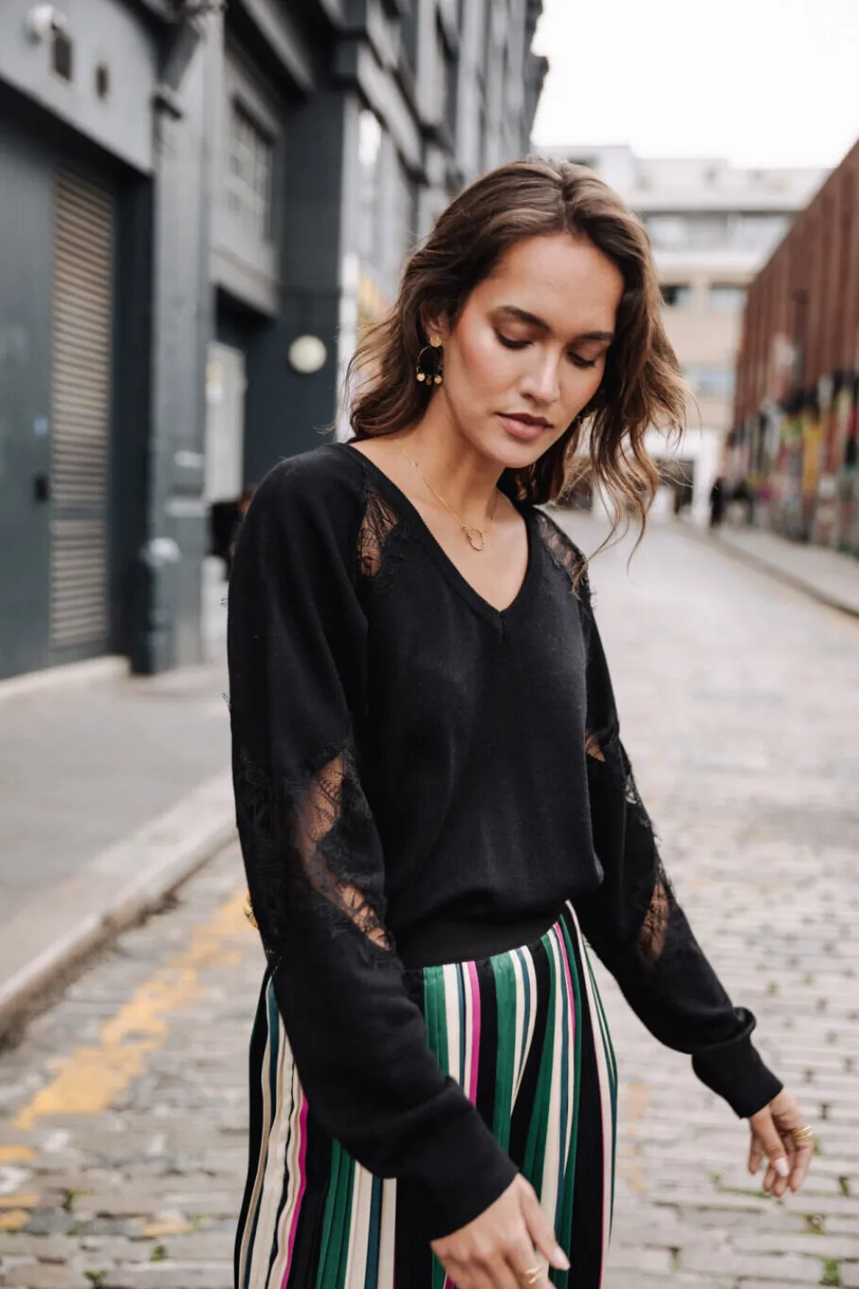 Femme Freeman T. Porter Polka Lace