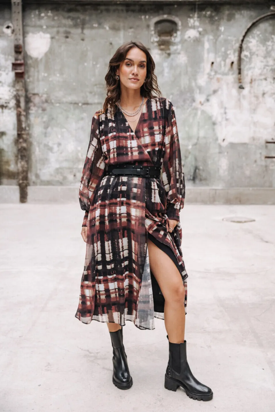 Femme Freeman T. Porter Rosella Blurry Gingham