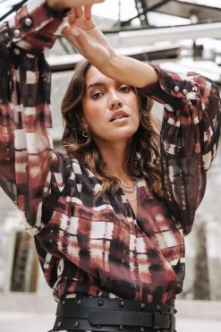 Femme Freeman T. Porter Rosella Blurry Gingham