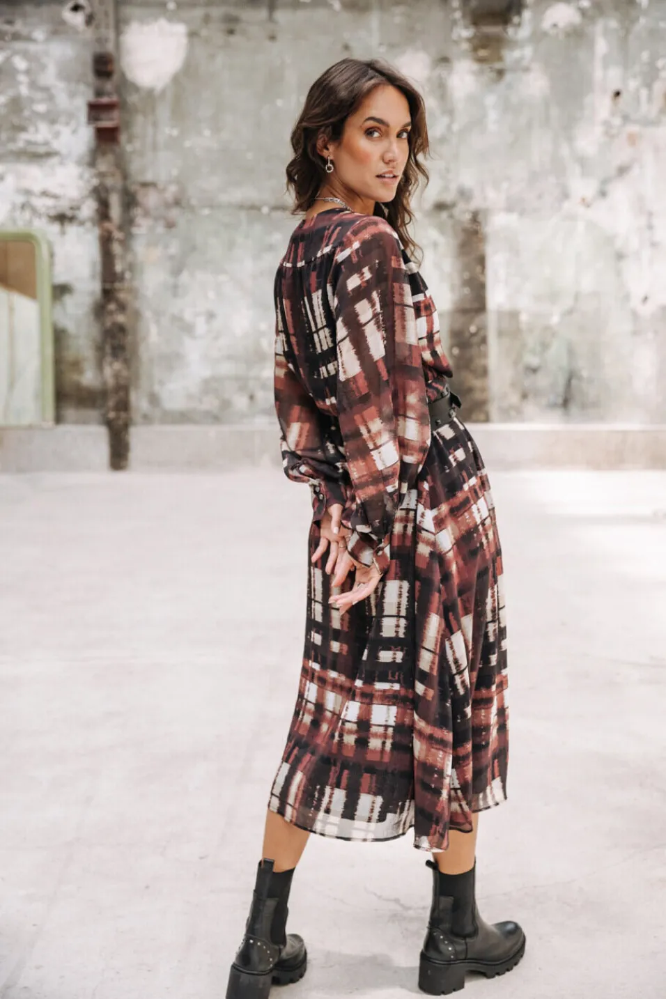 Femme Freeman T. Porter Rosella Blurry Gingham
