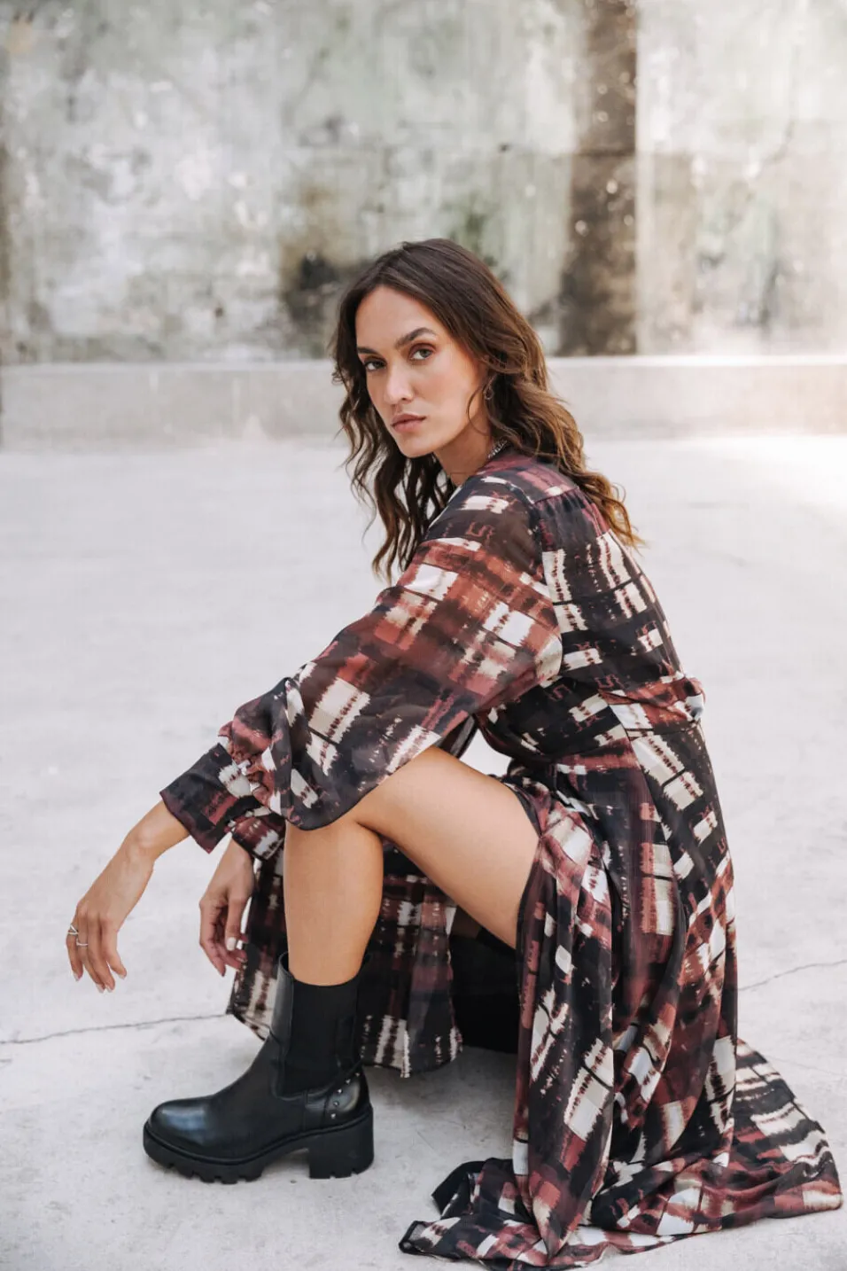 Femme Freeman T. Porter Rosella Blurry Gingham