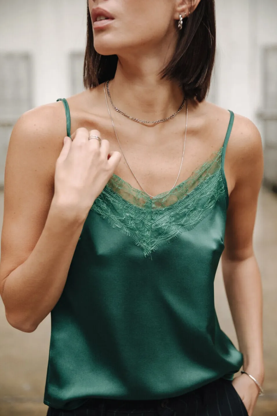 Femme Freeman T. Porter Thylia Lace Fabric Mix